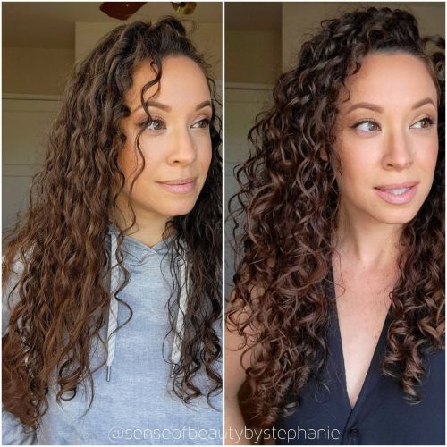 Hair Blogger Showing What Drying Technique Causes More Frizz