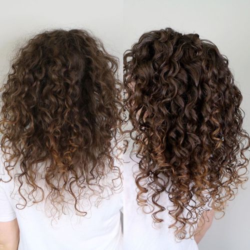 Protein Overloaded vs Balanced Curly Hair